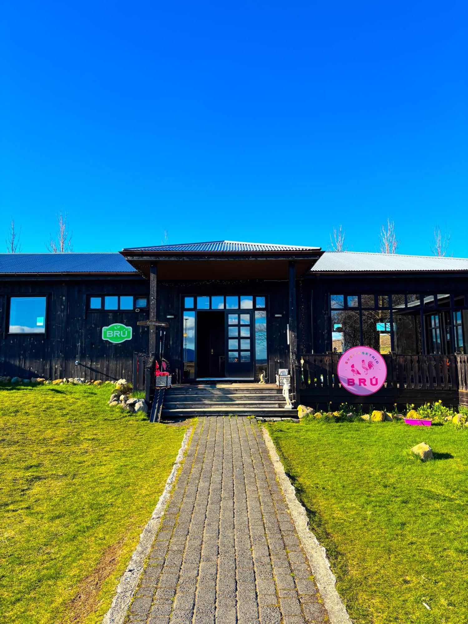 Bru Country Estate Hotel Selfoss Exterior foto